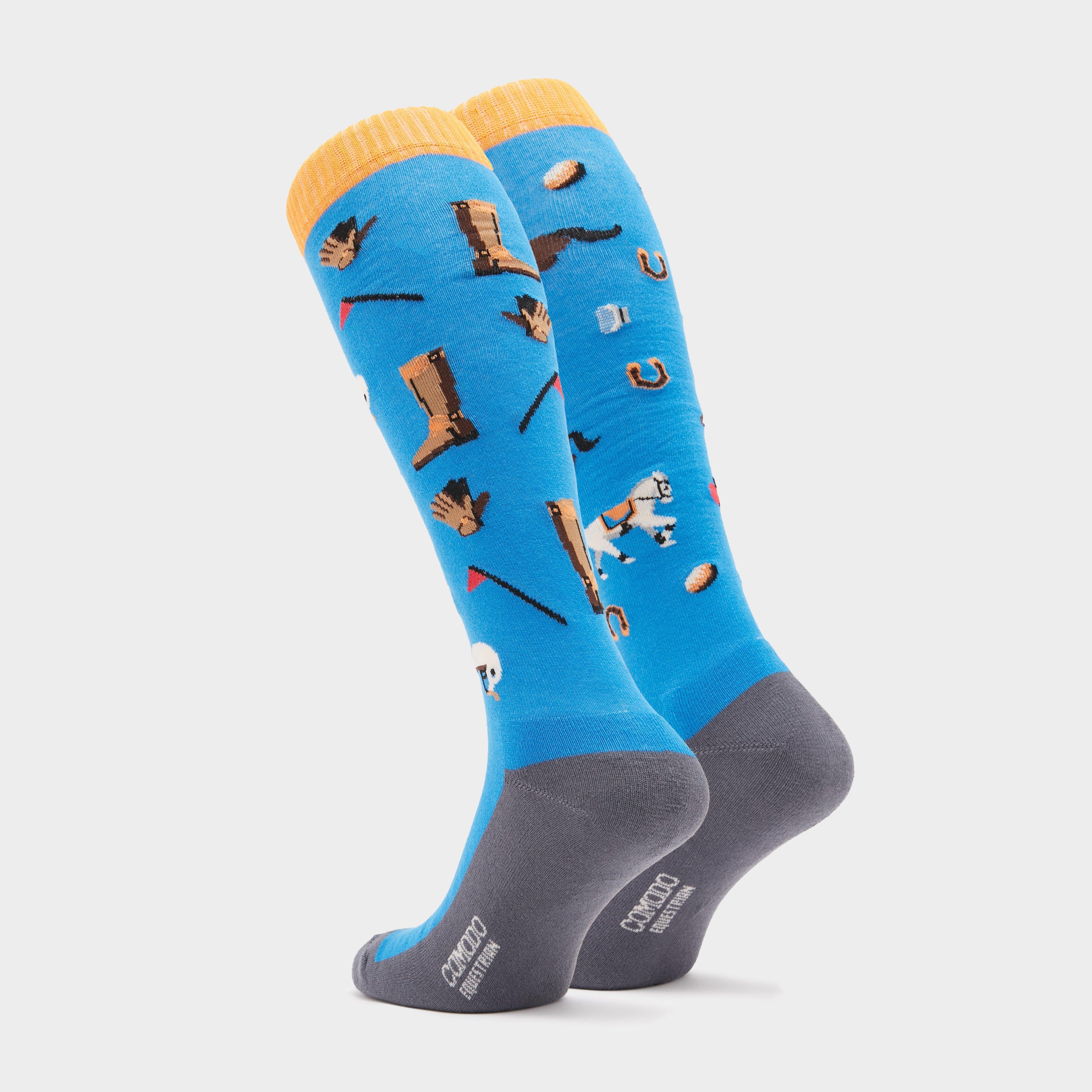 Adults Novelty Socks Horse & Saddle