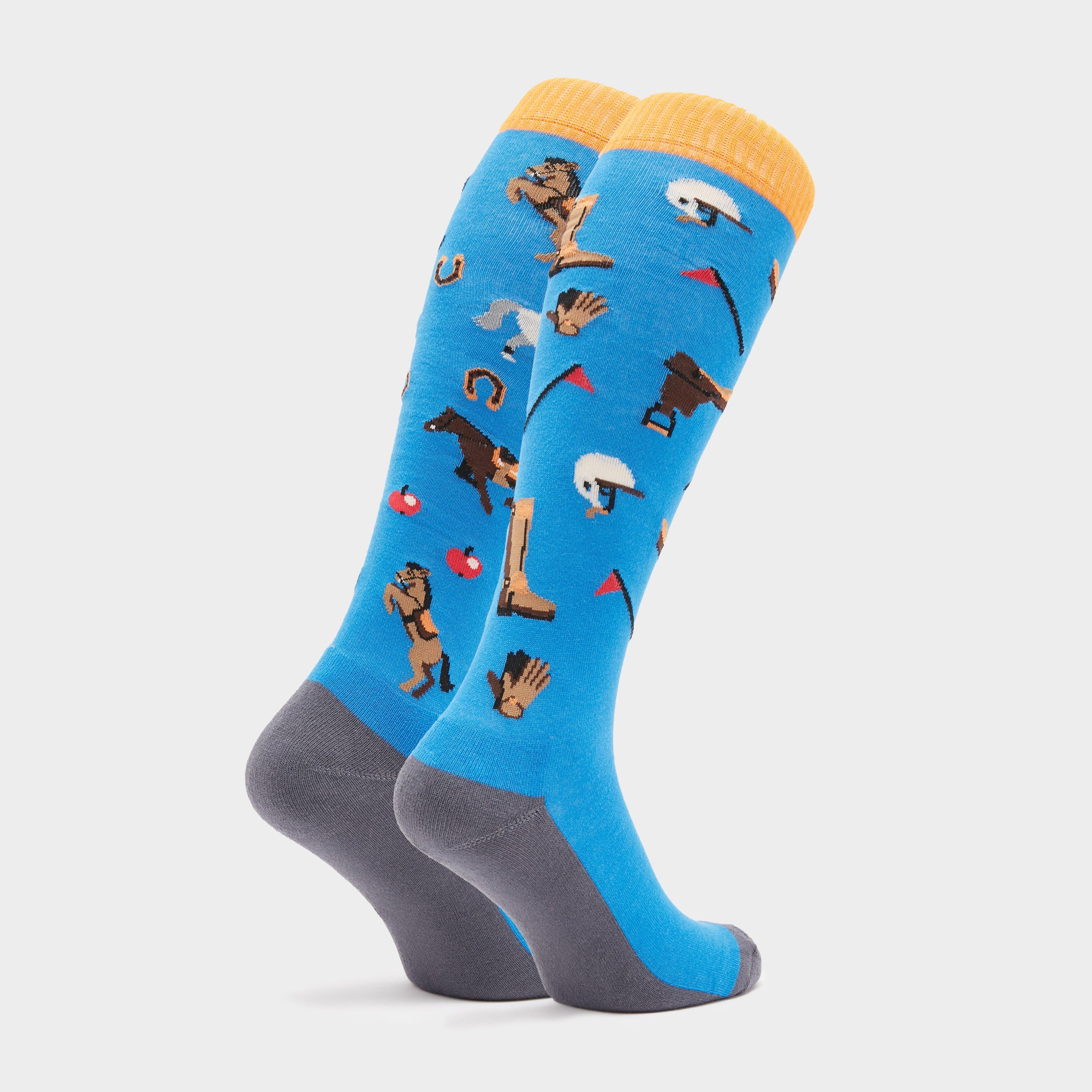 Adults Novelty Socks Horse & Saddle