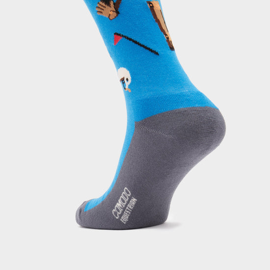 Adults Novelty Socks Horse & Saddle