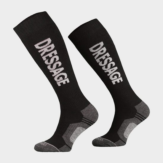 Womens Dressage Socks Black