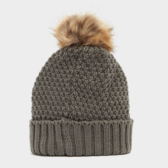 Georgia Pom Hat Gunmetal