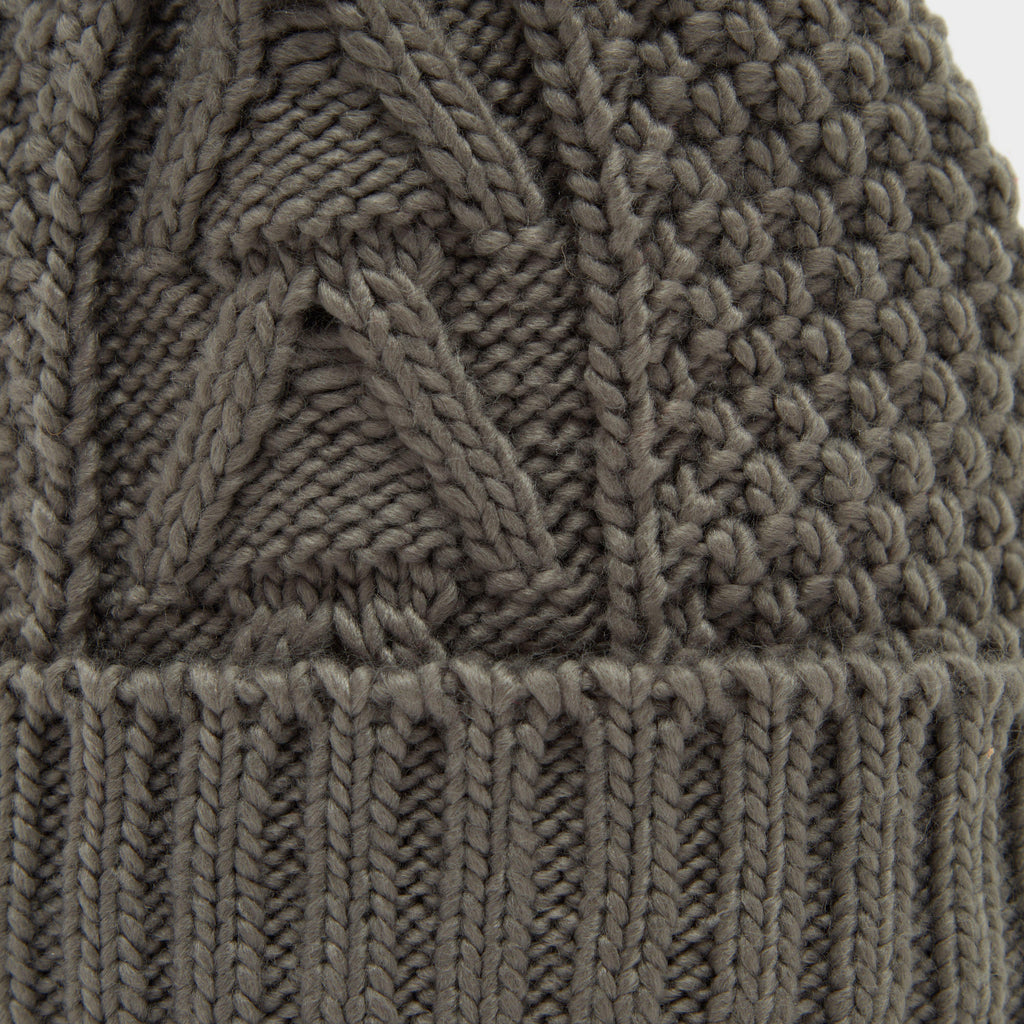 Georgia Pom Hat Gunmetal