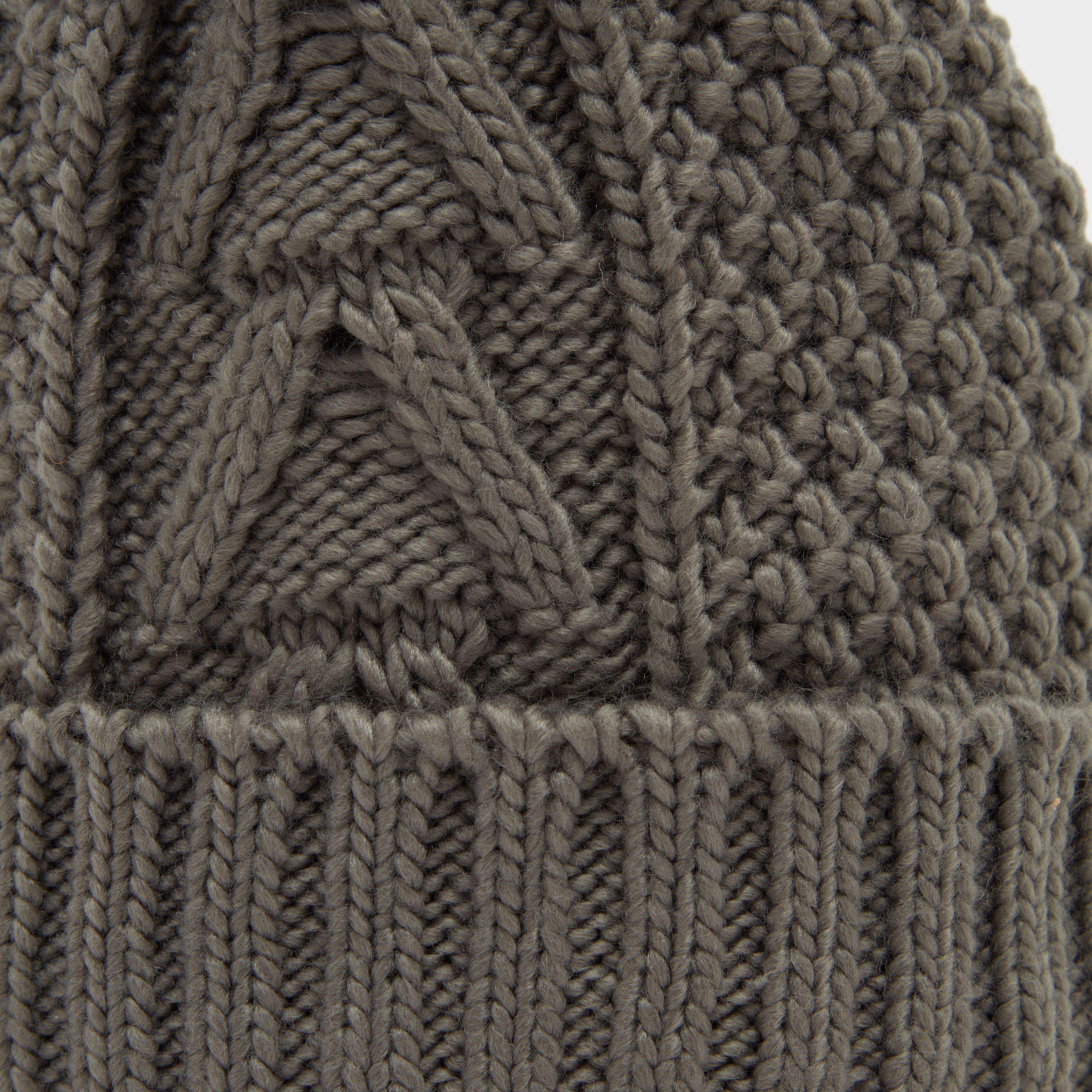 Georgia Pom Hat Gunmetal