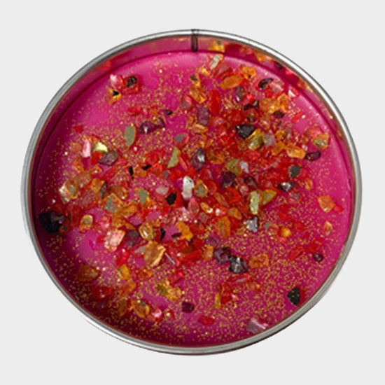 Scented Candle Glowing Snowflakes