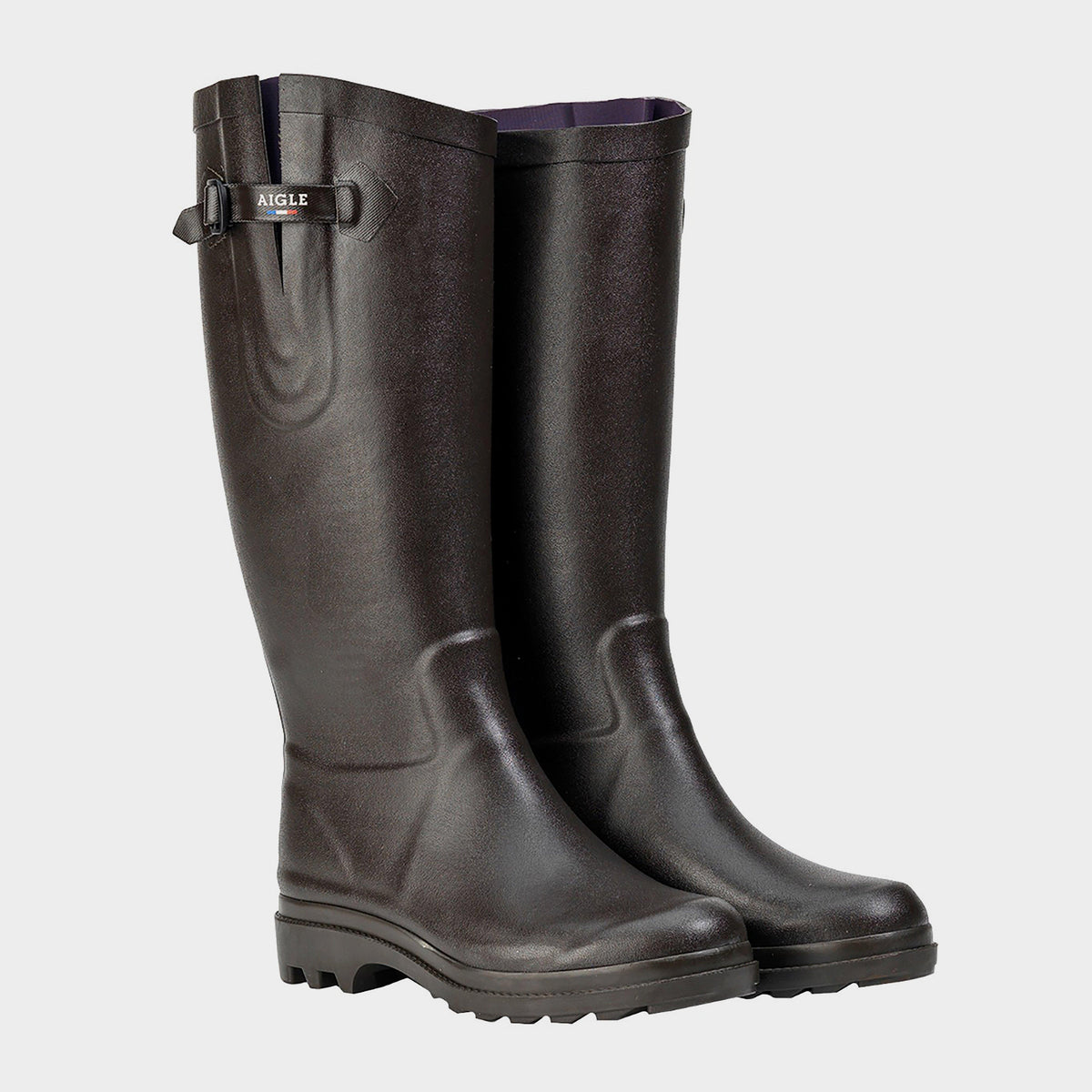 Womens Aiglentine II Wellington Boots Brun