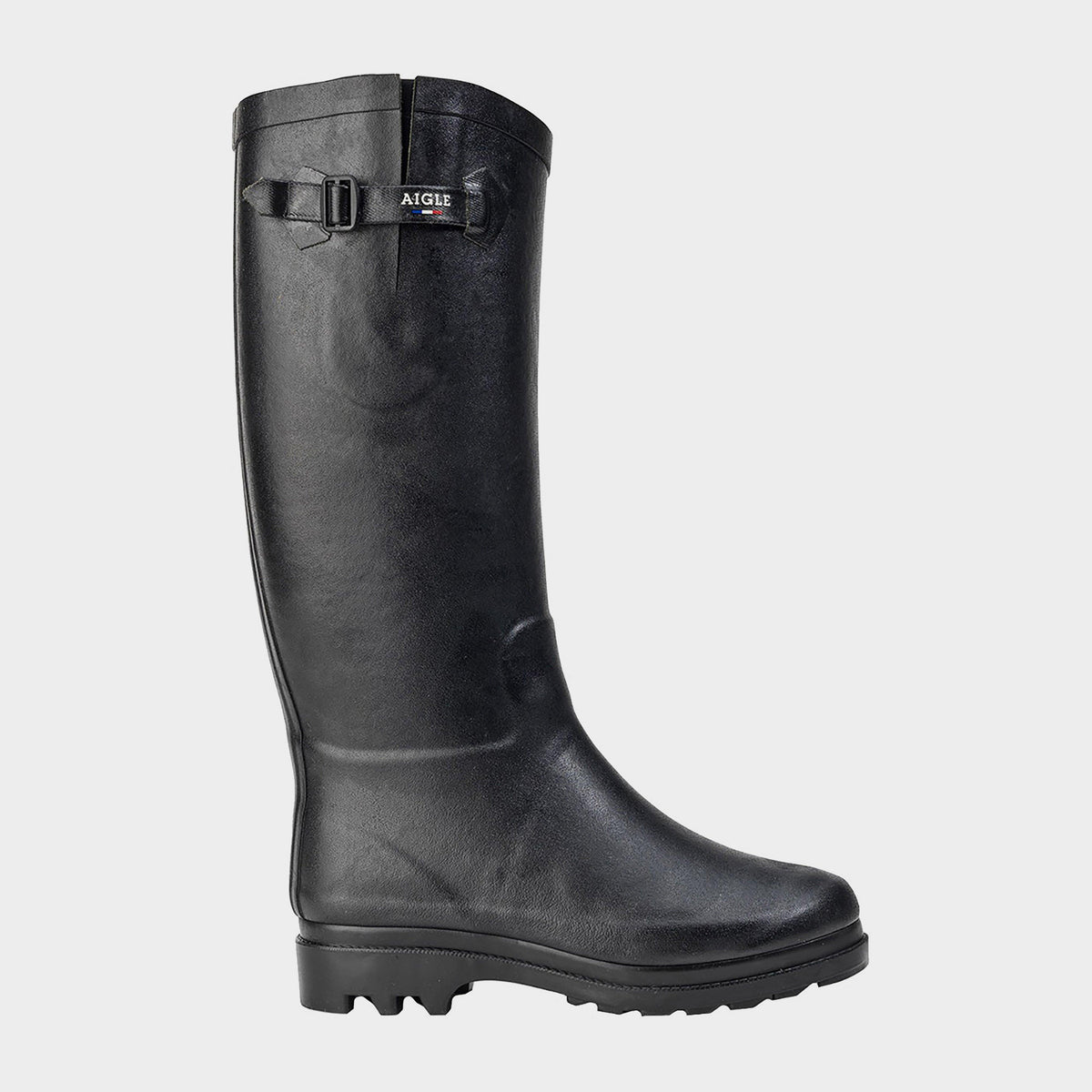 Ladies Aiglentine Fur Lined II Wellington Boots Noir