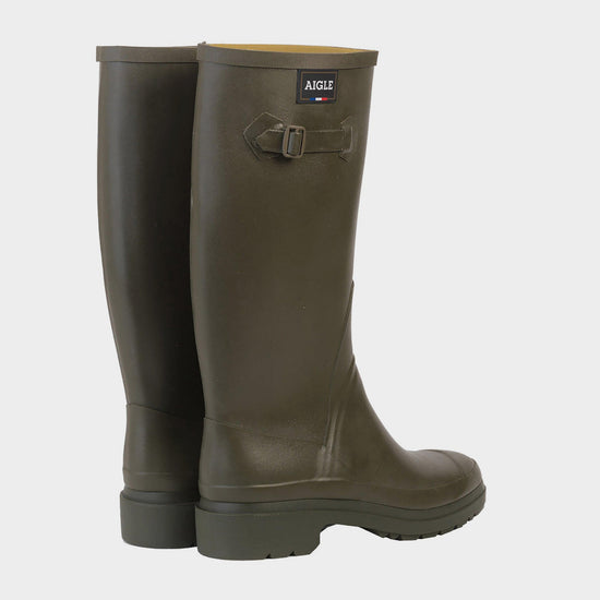 Mens Cessac Wellington Boots Khaki