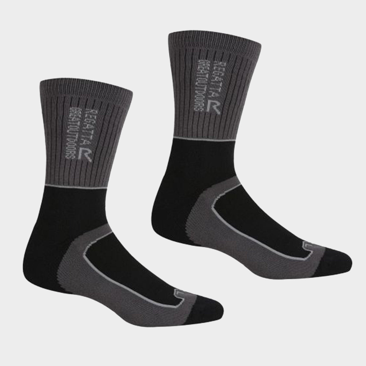Mens Samaris II Season Socks Black/Dark Steel