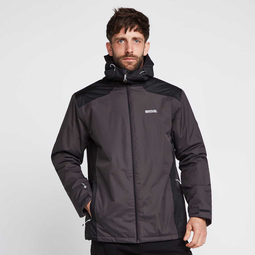 Mens Thornridge II Waterproof Insulated Jacket Ash Black