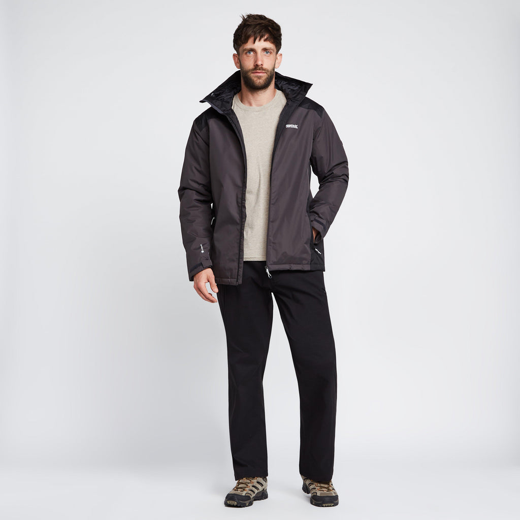 Mens Thornridge II Waterproof Insulated Jacket Ash Black