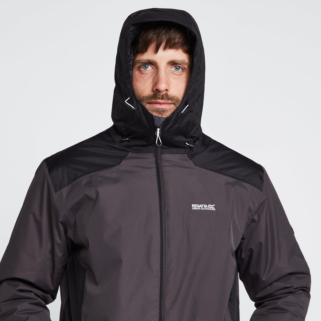 Mens Thornridge II Waterproof Insulated Jacket Ash Black