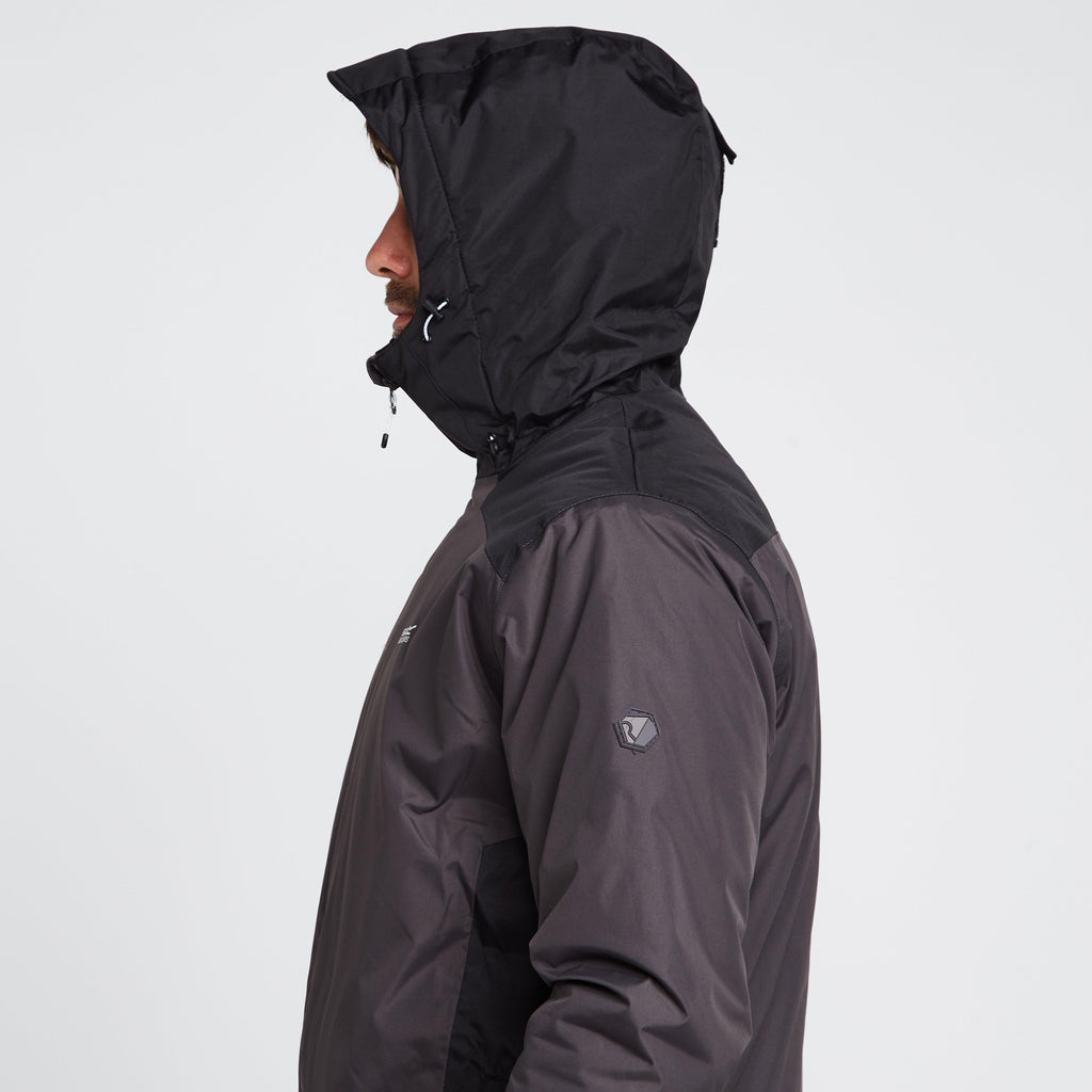 Mens Thornridge II Waterproof Insulated Jacket Ash Black