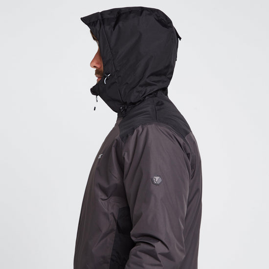 Mens Thornridge II Waterproof Insulated Jacket Ash Black