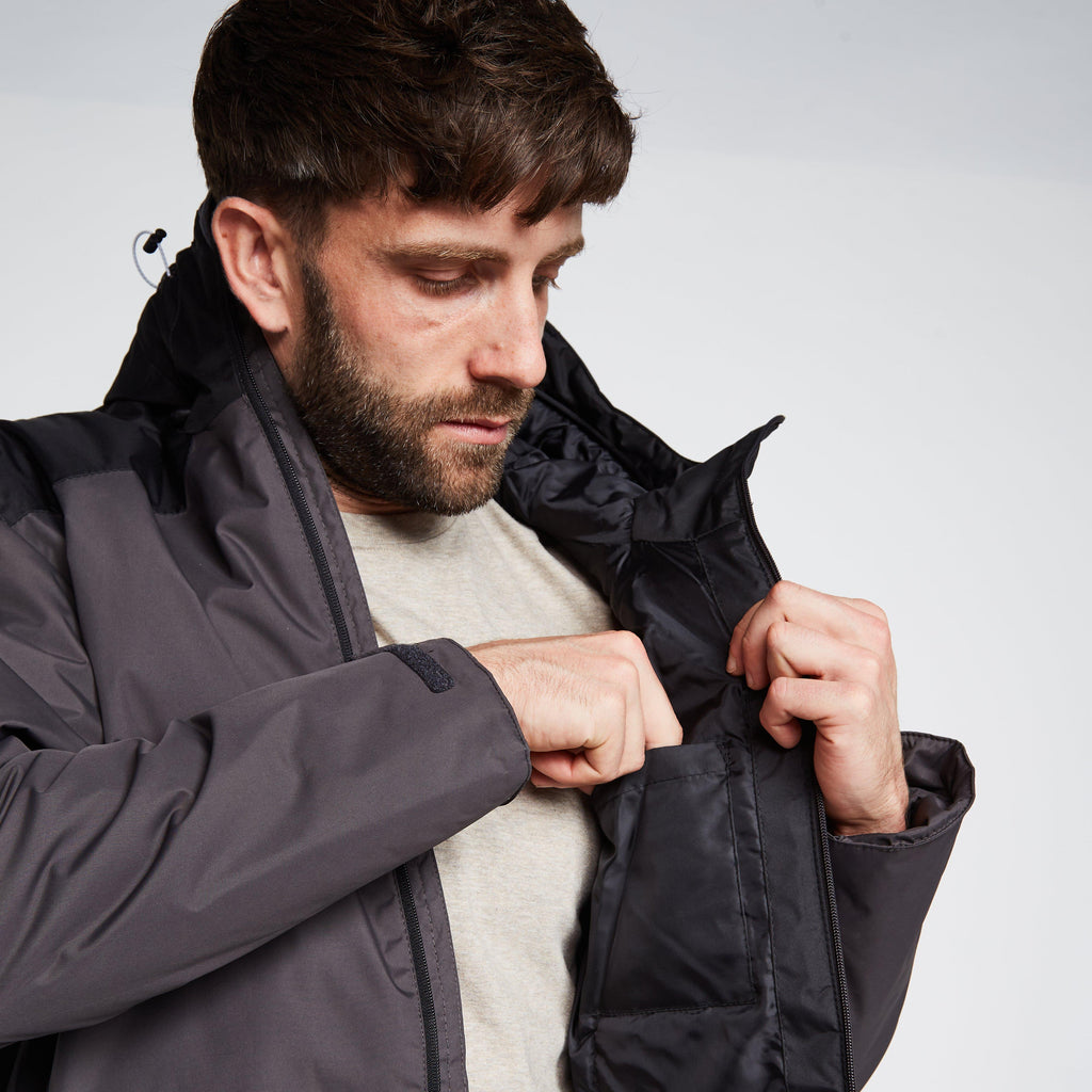 Mens Thornridge II Waterproof Insulated Jacket Ash Black