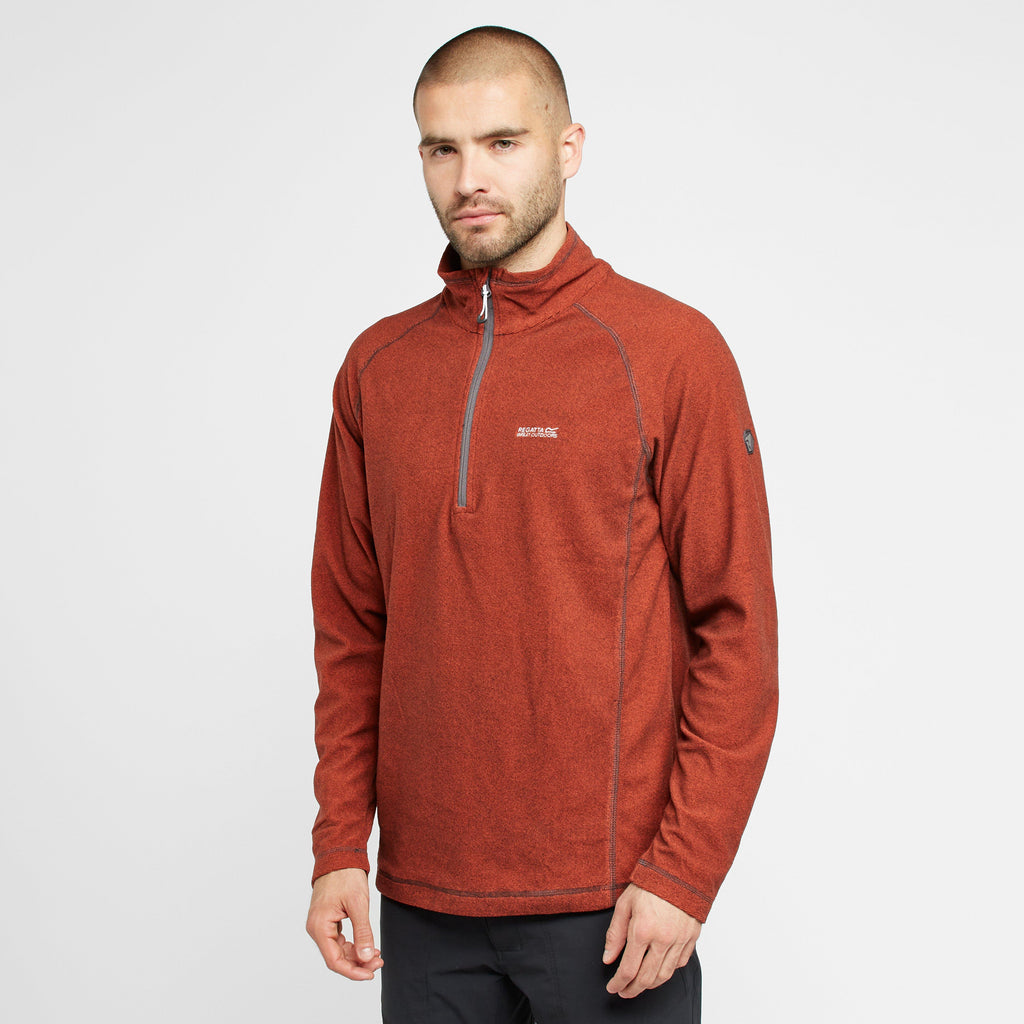 Mens Montes Fleece Cajun Orange/Black