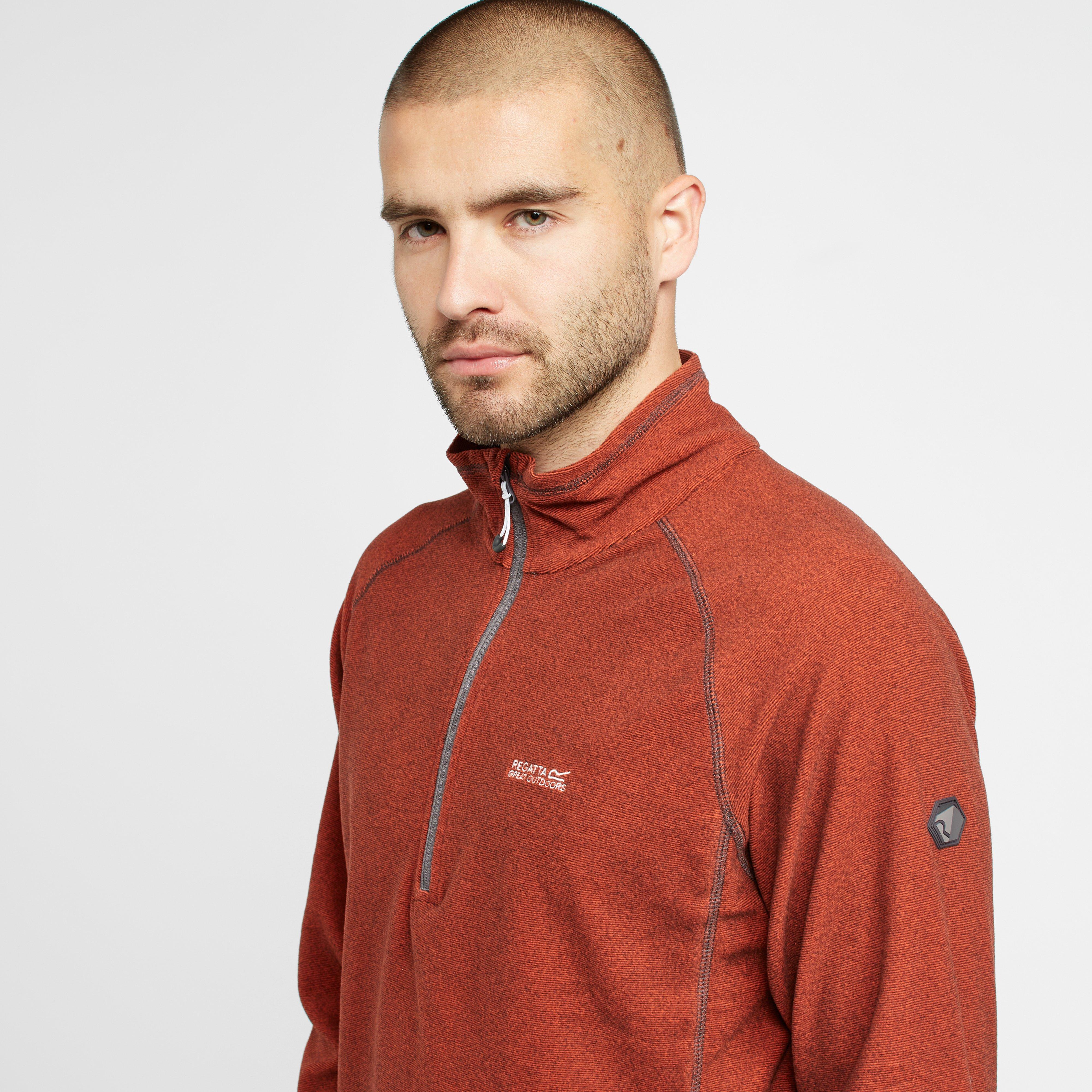 Mens Montes Fleece Cajun Orange/Black