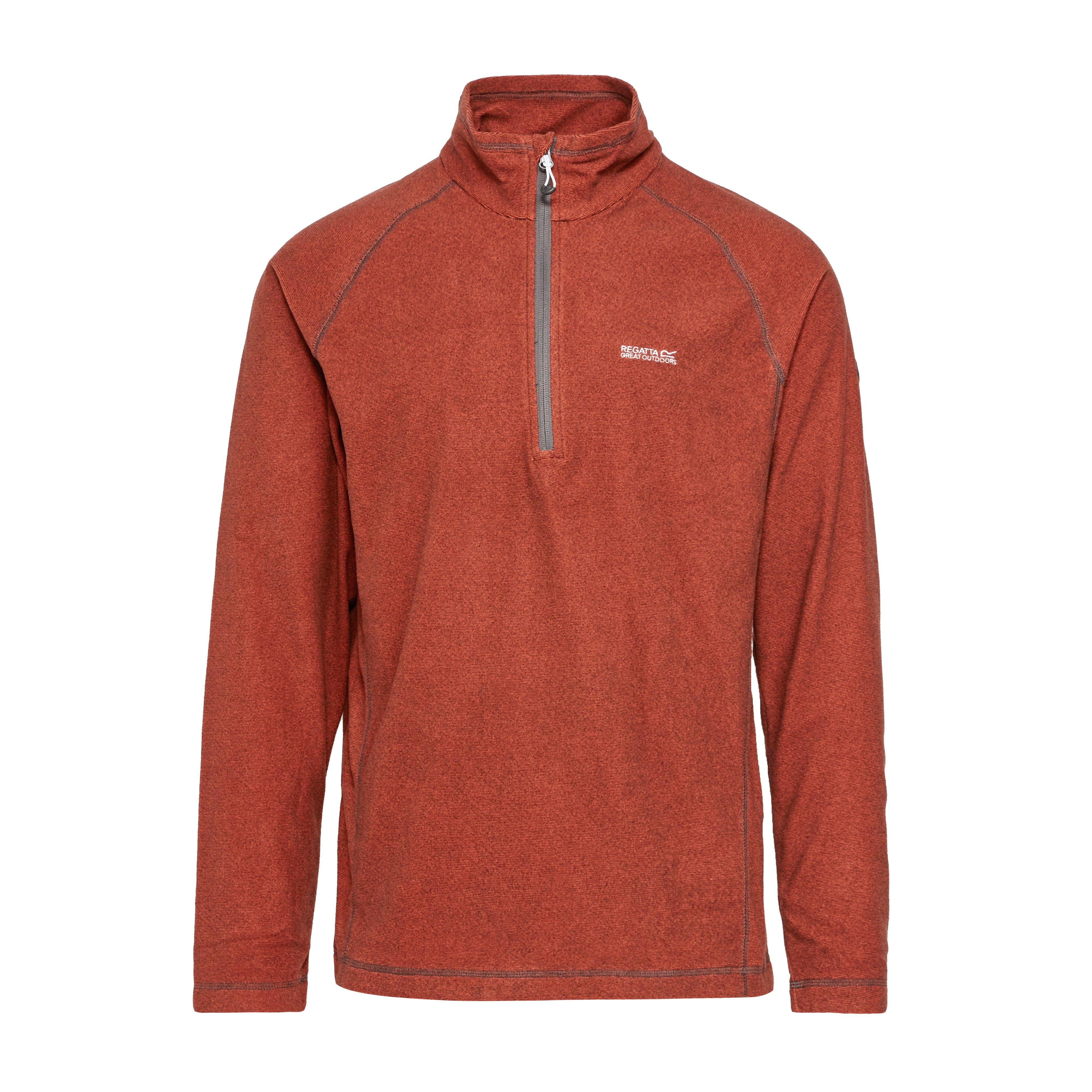 Mens Montes Fleece Cajun Orange/Black