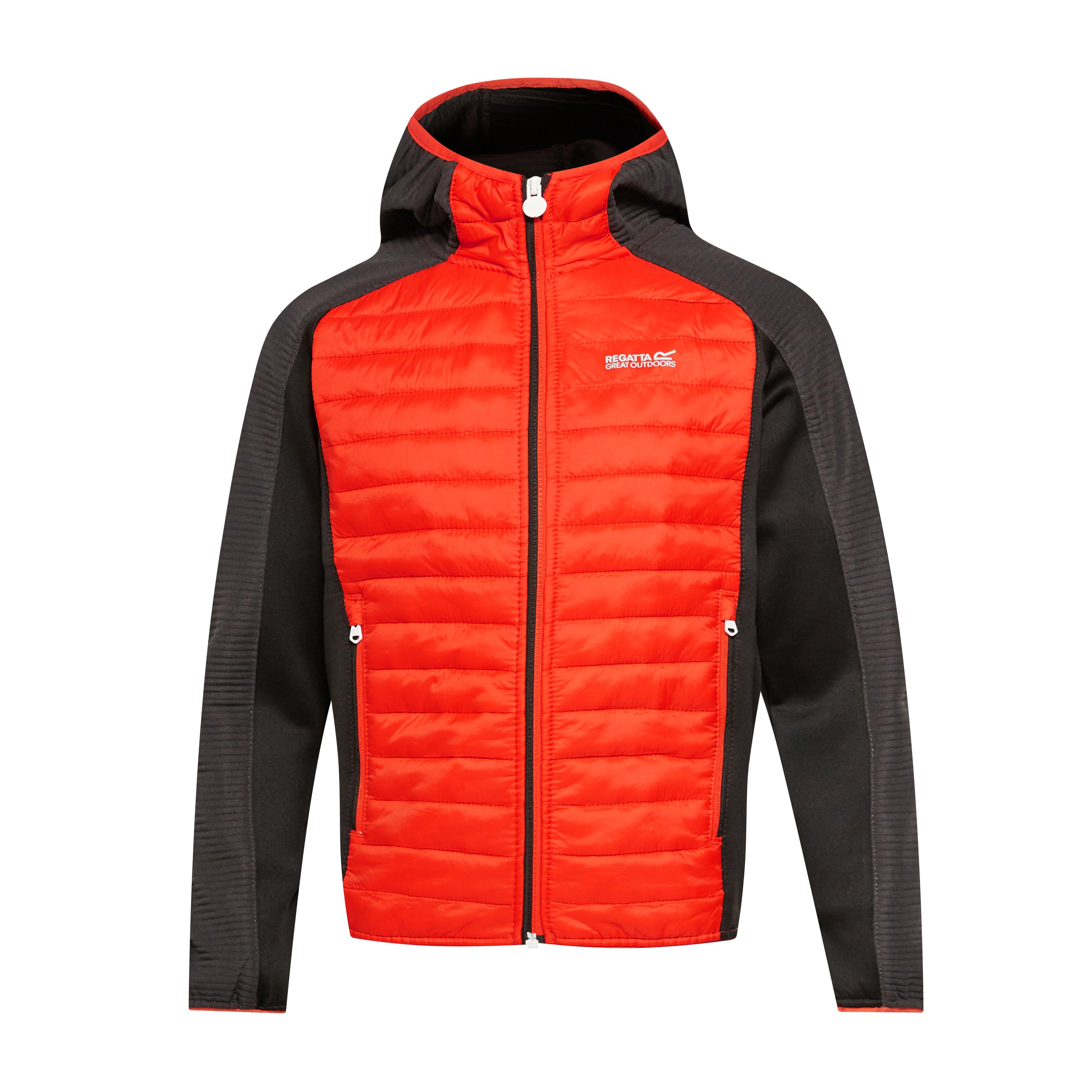 Childs Kielder Hybrid V Jacket Cajun Orange/Ash/Black
