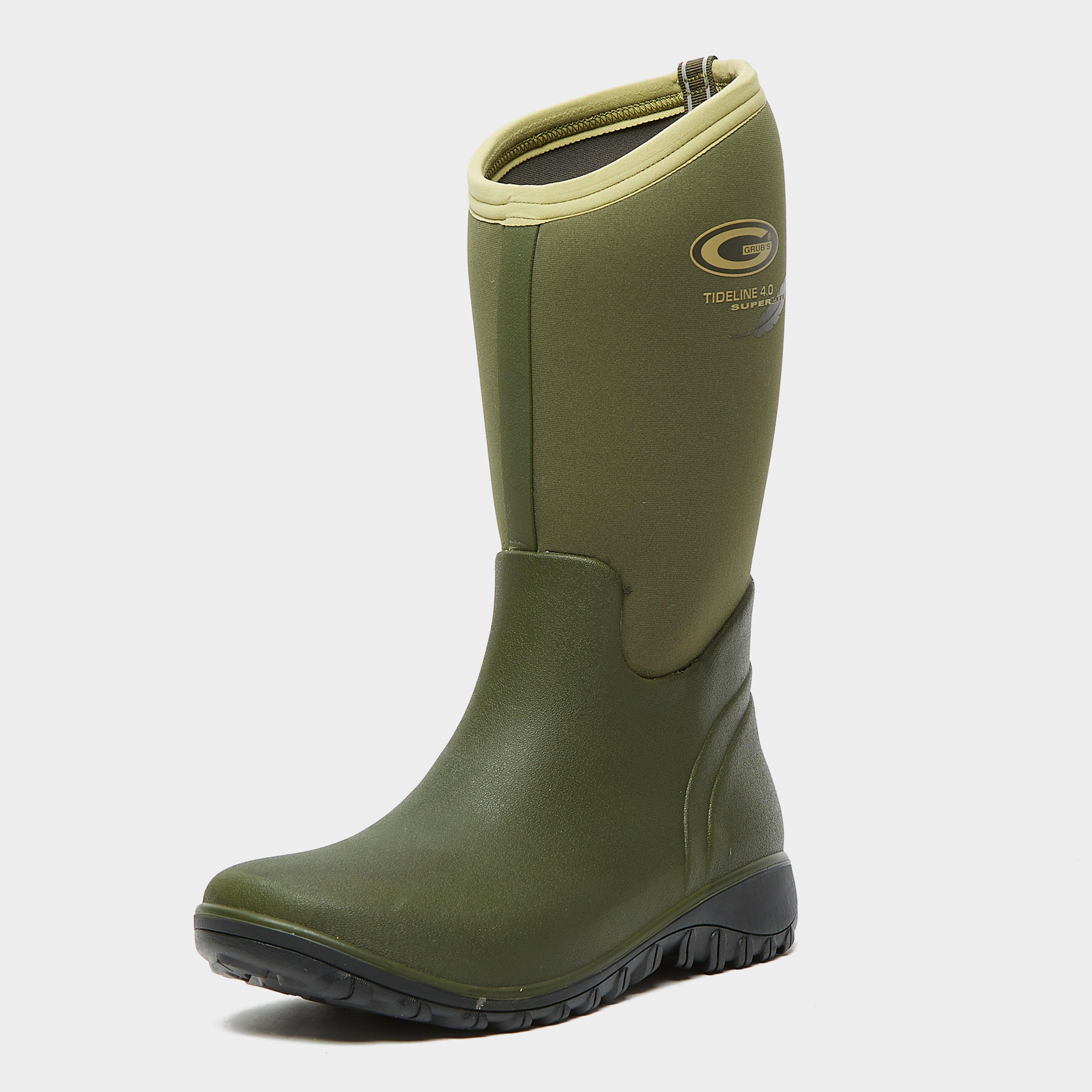 Womens Tideline 4.0 Boots Olive Green