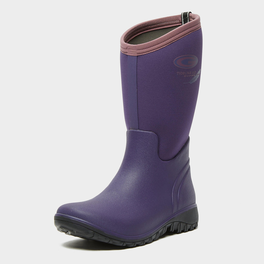 Womens Tideline 4.0 Boots Plum