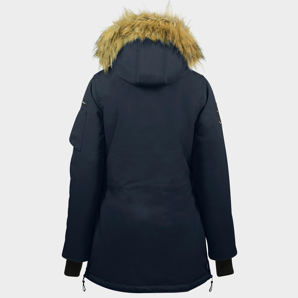 Womens Brooke Parka Dark Navy