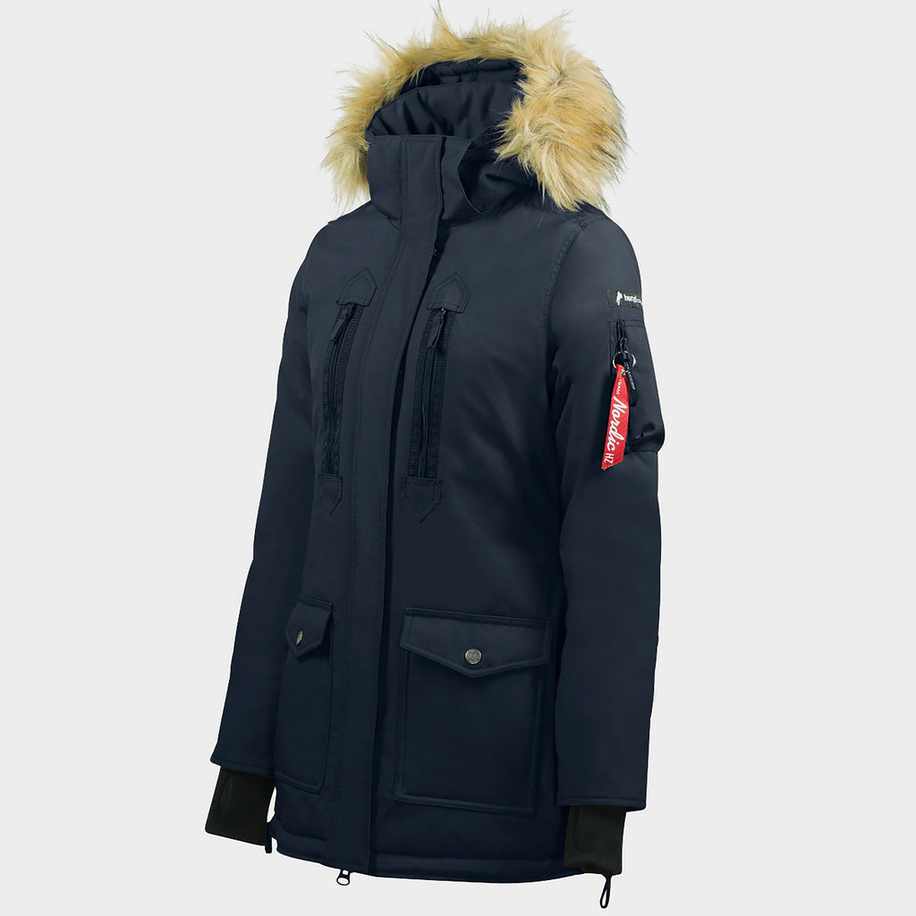 Womens Brooke Parka Dark Navy