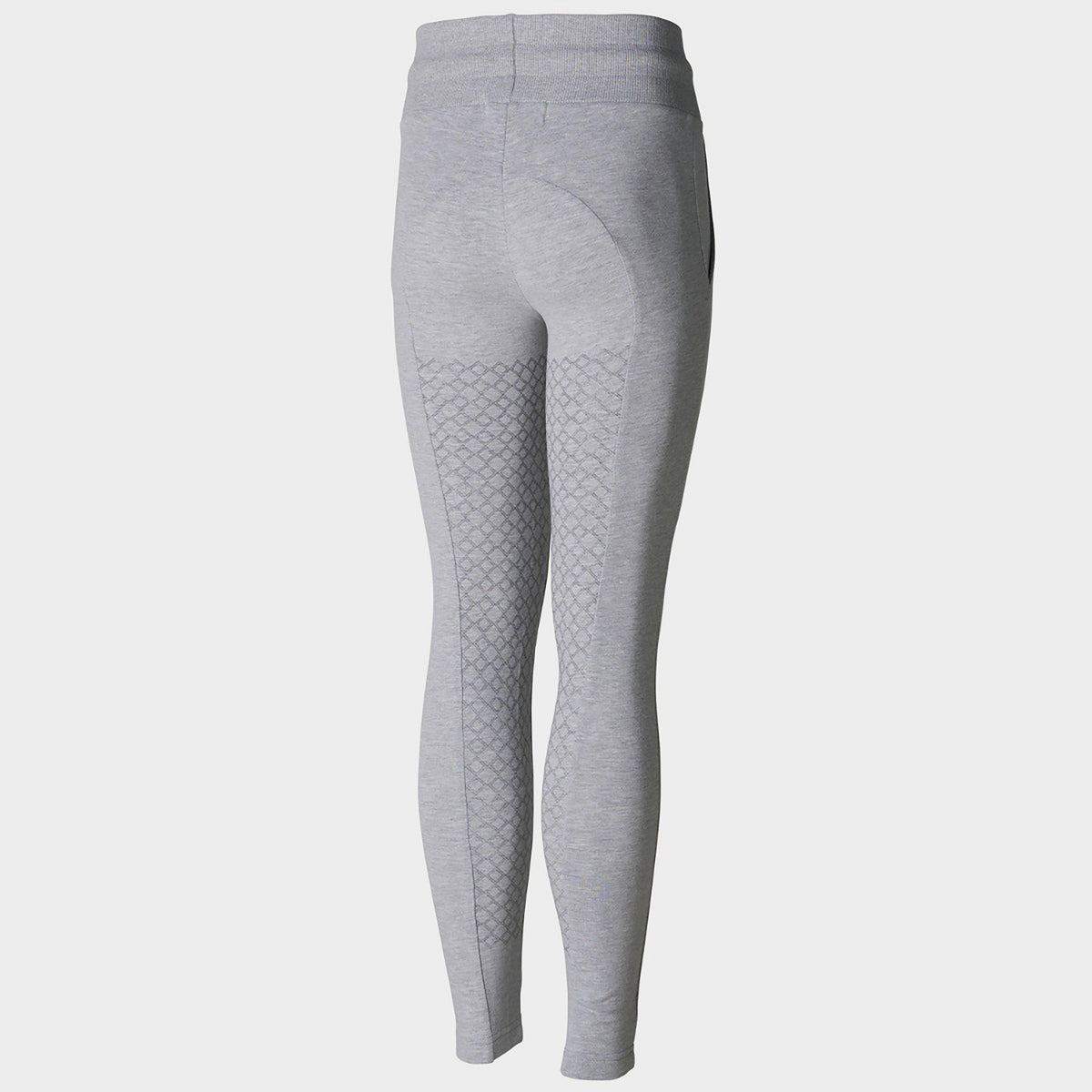 Childs Elinor Cotton Stretch Tights Ash Grey