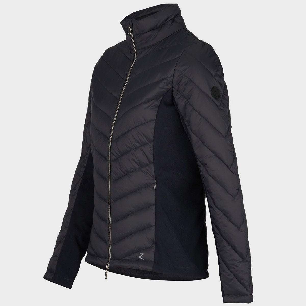 Ladies Isla Padded Hybrid Jacket Dark Navy