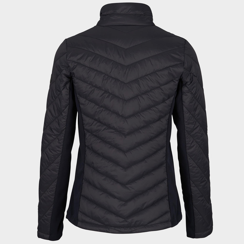 Ladies Isla Padded Hybrid Jacket Dark Navy