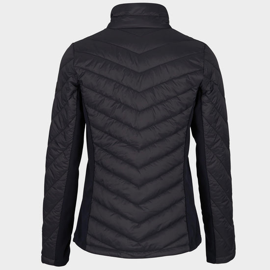 Ladies Isla Padded Hybrid Jacket Dark Navy