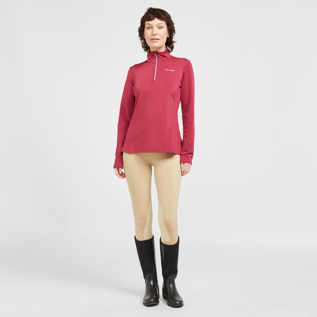 Womens Lumi Top Bordeaux