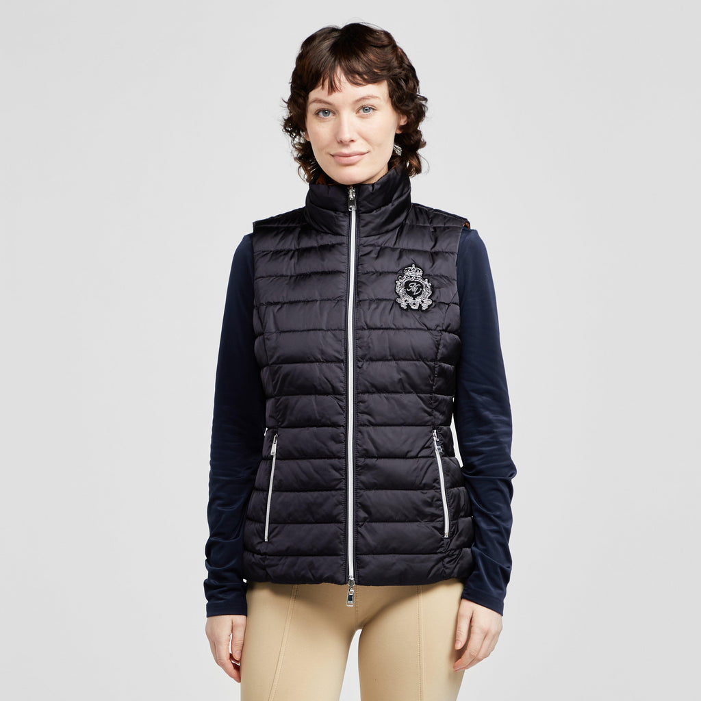 Womens Feline Gilet Navy