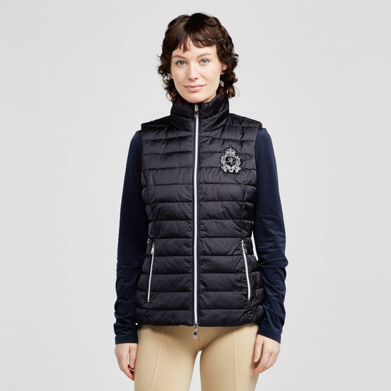 Womens Feline Gilet Navy