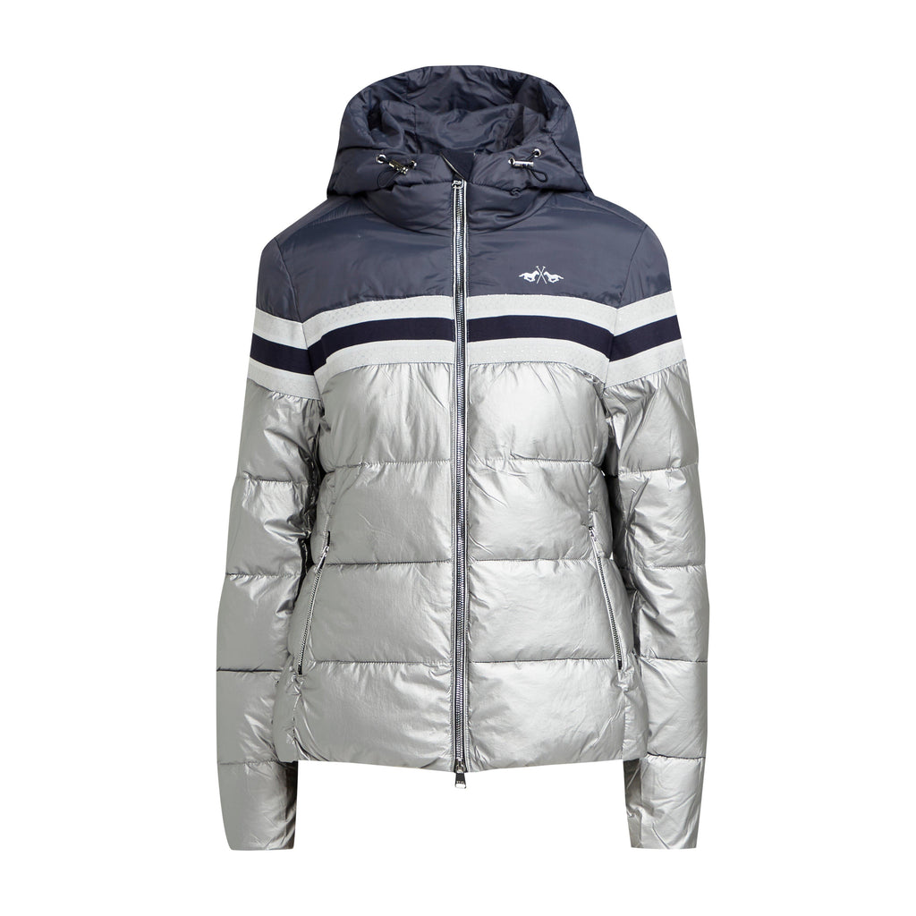 Womens Eliza Jacket Navy/Silver