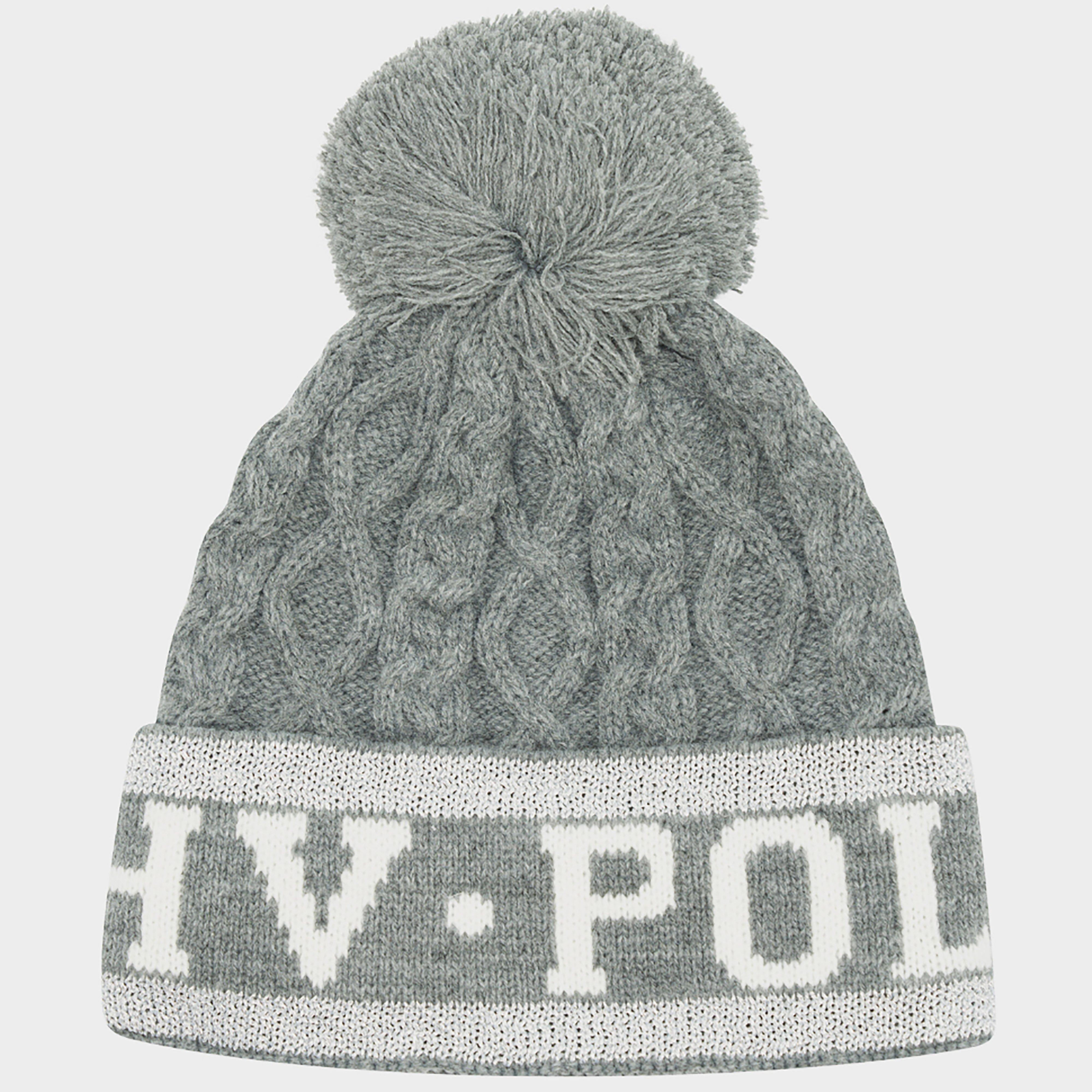 Knitted Beanie Grey Melange