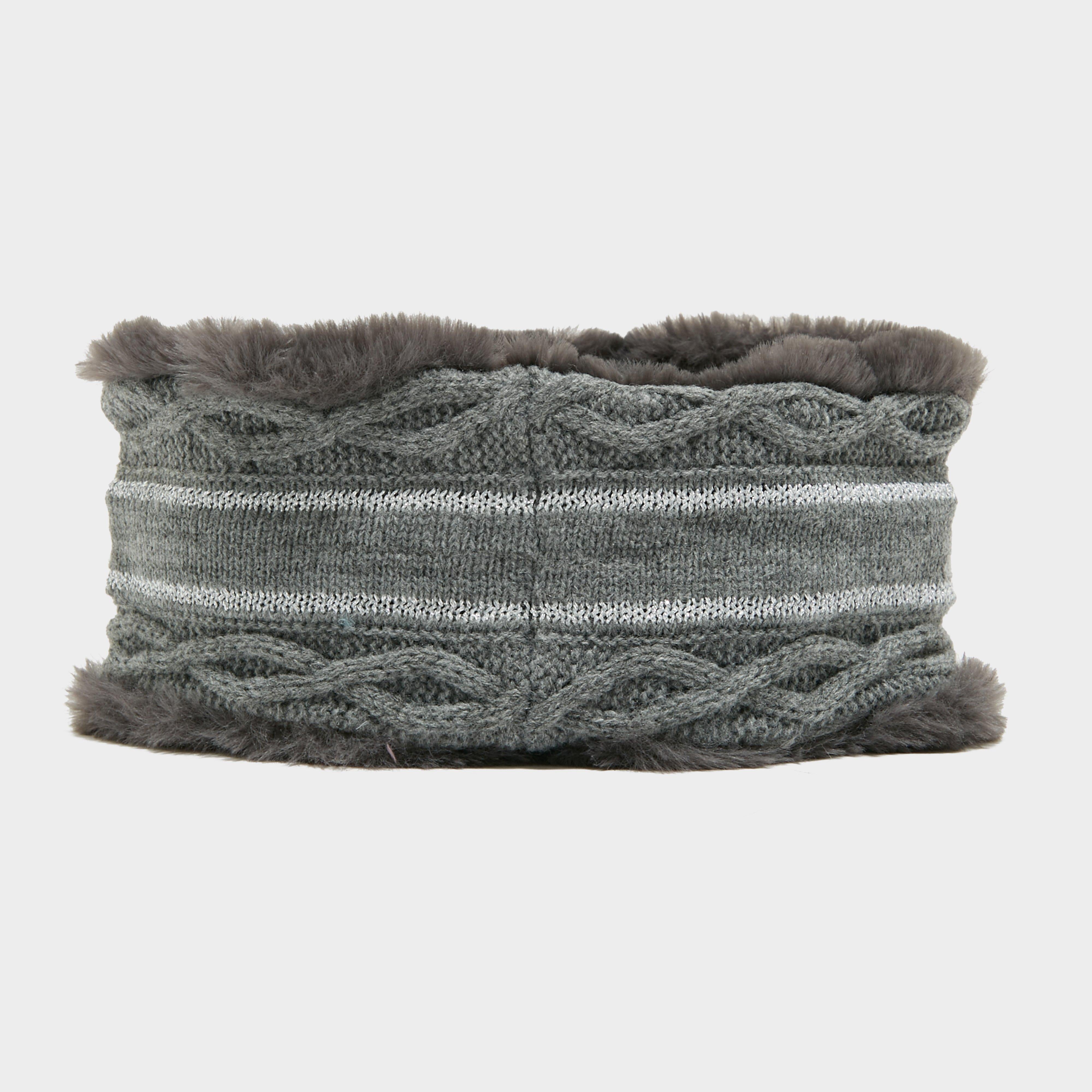 Knitted Headband Grey Melange