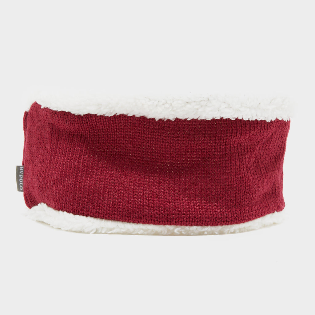 Lined Headband Bordeaux