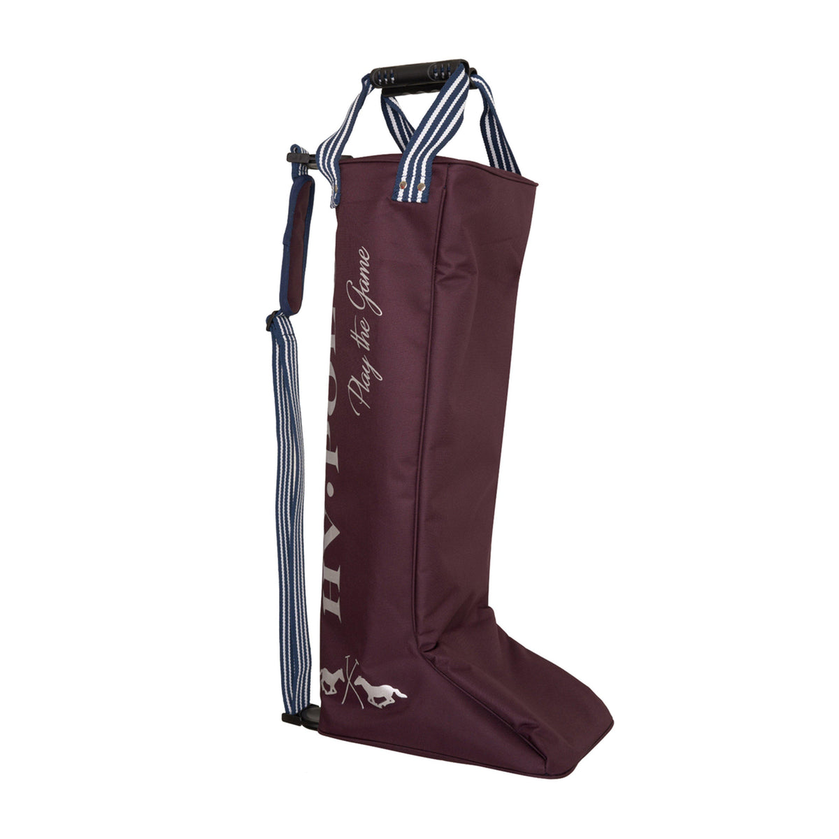Tall Boot Bag Dark Berry