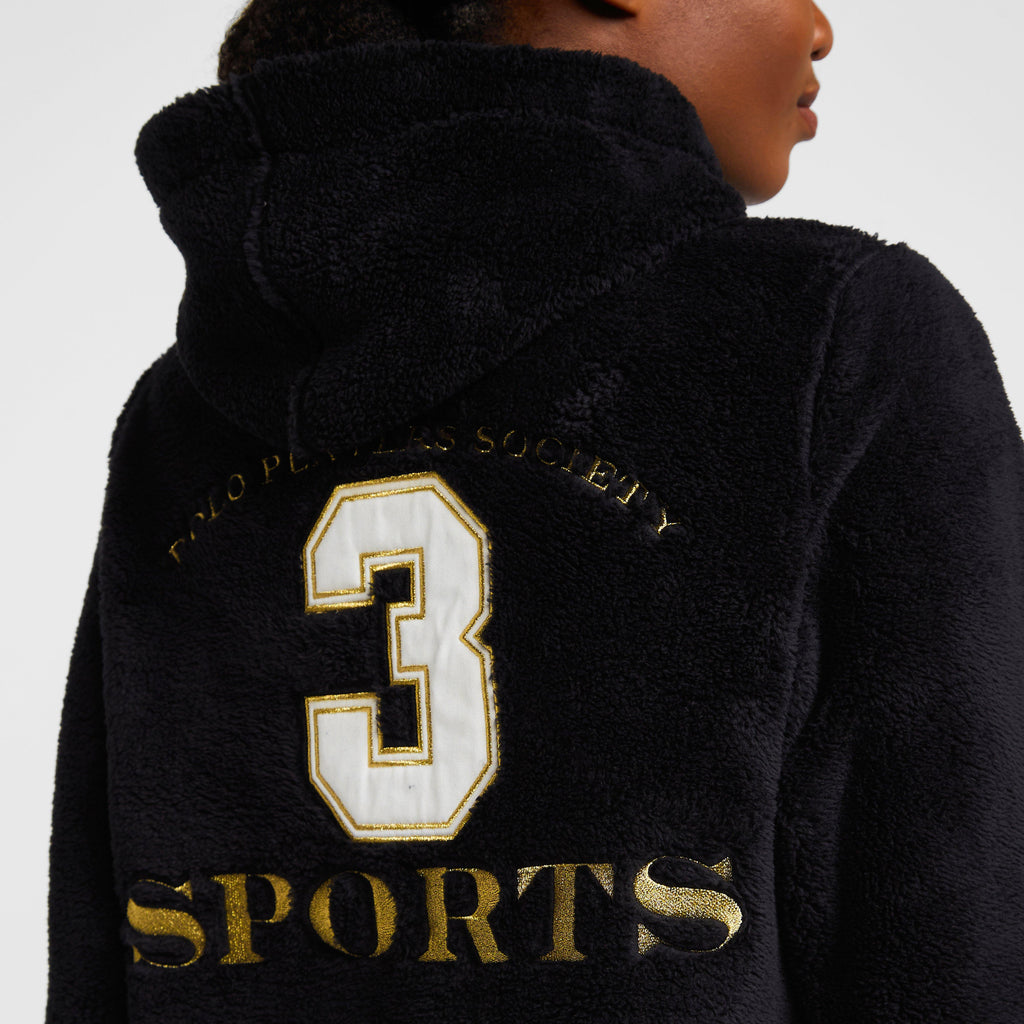 Womens Favouritas 1/2 Zip Hoodie Black