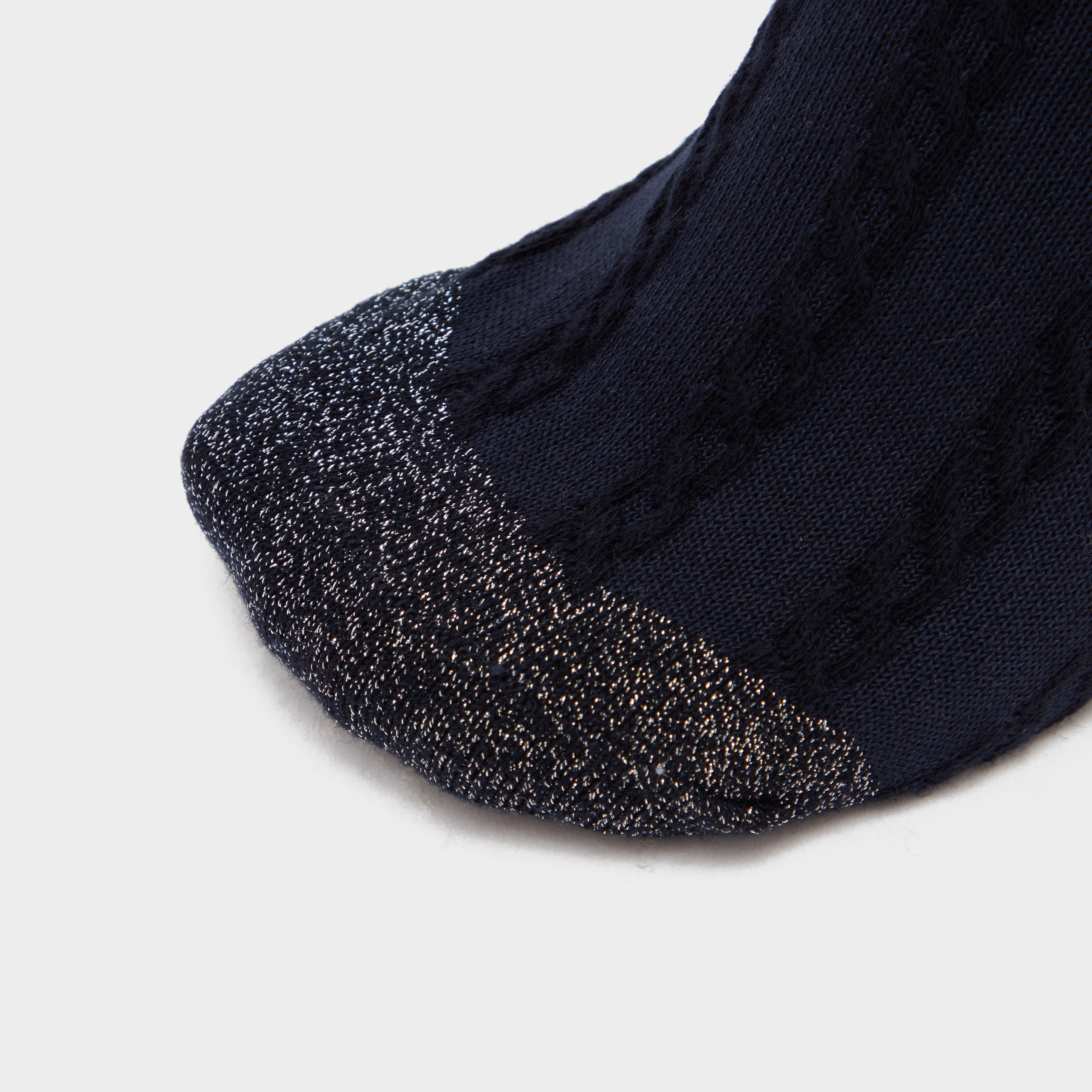 Cecile Cable Socks Navy