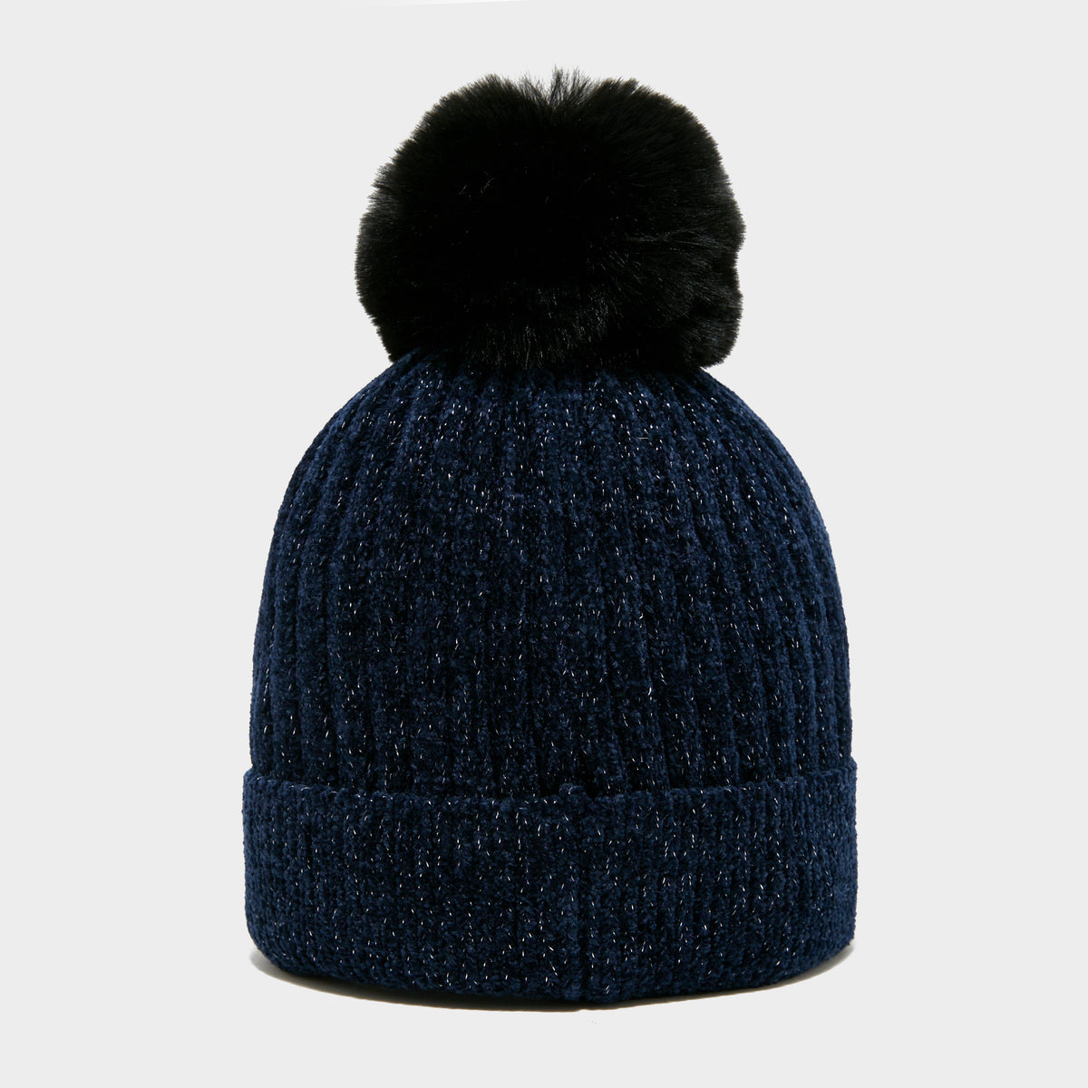 Dusty Star Velvet Beanie Navy