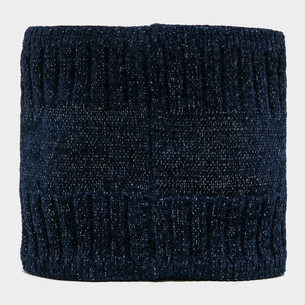 Dusty Star Velvet Loop Scarf Navy