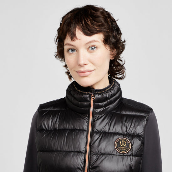 Womens City Stars Bodywarmer Black