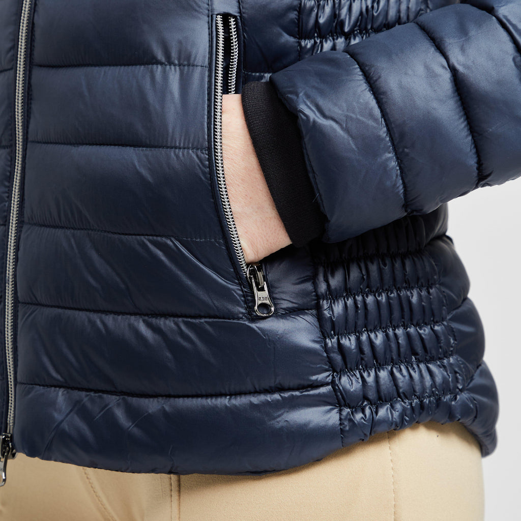 Womens City Stars Hip Jacket Navy