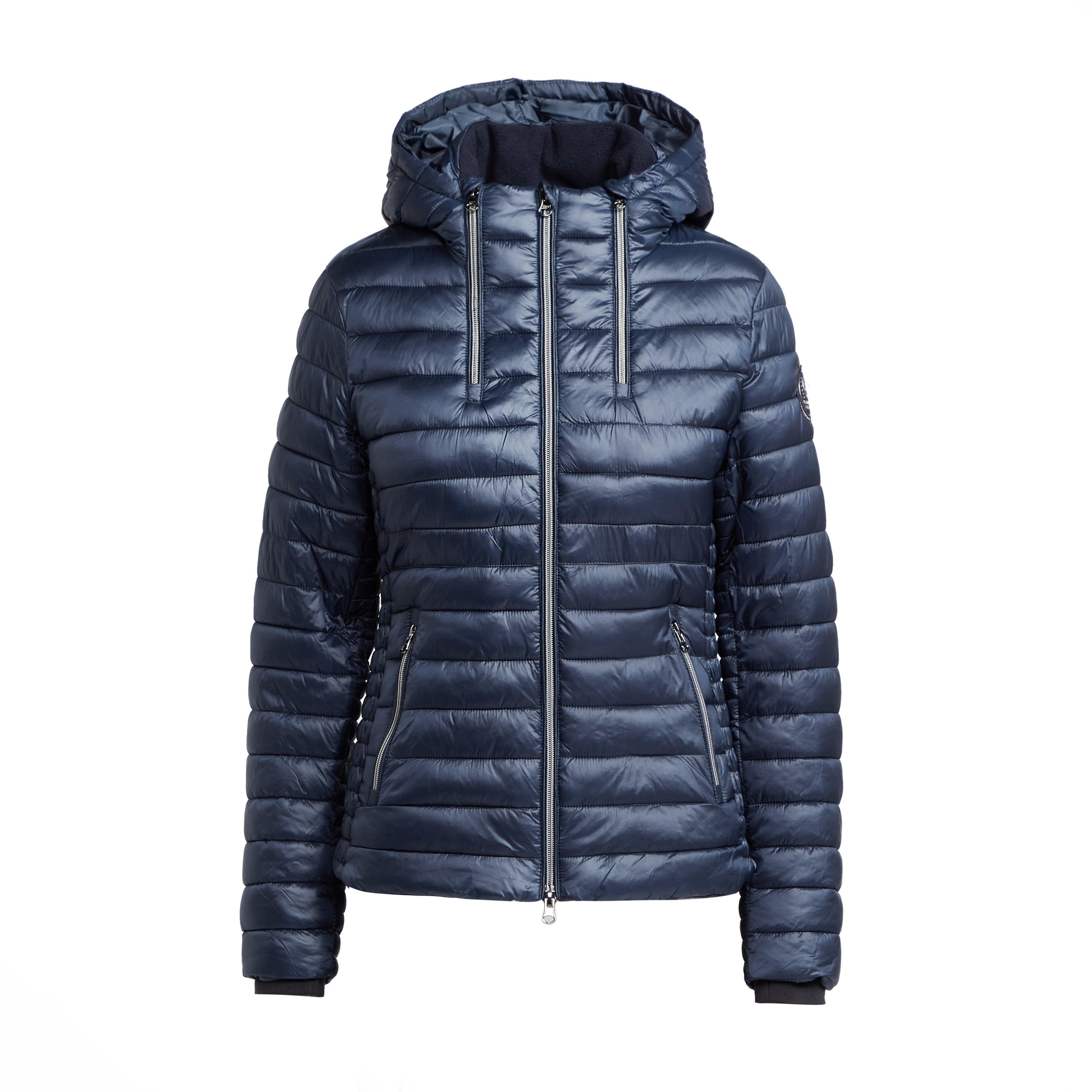 Womens City Stars Hip Jacket Navy