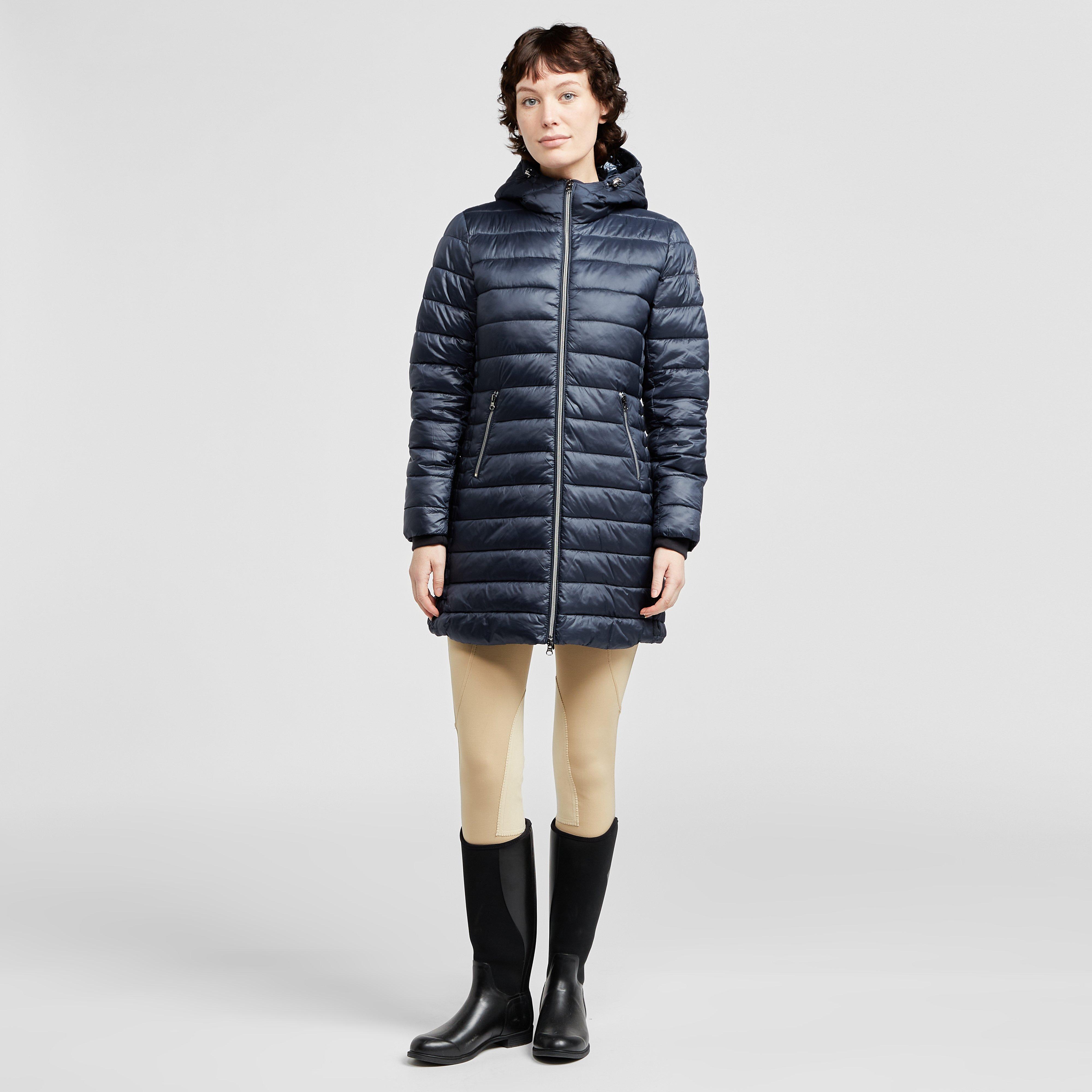 Womens City Stars Long Jacket Navy