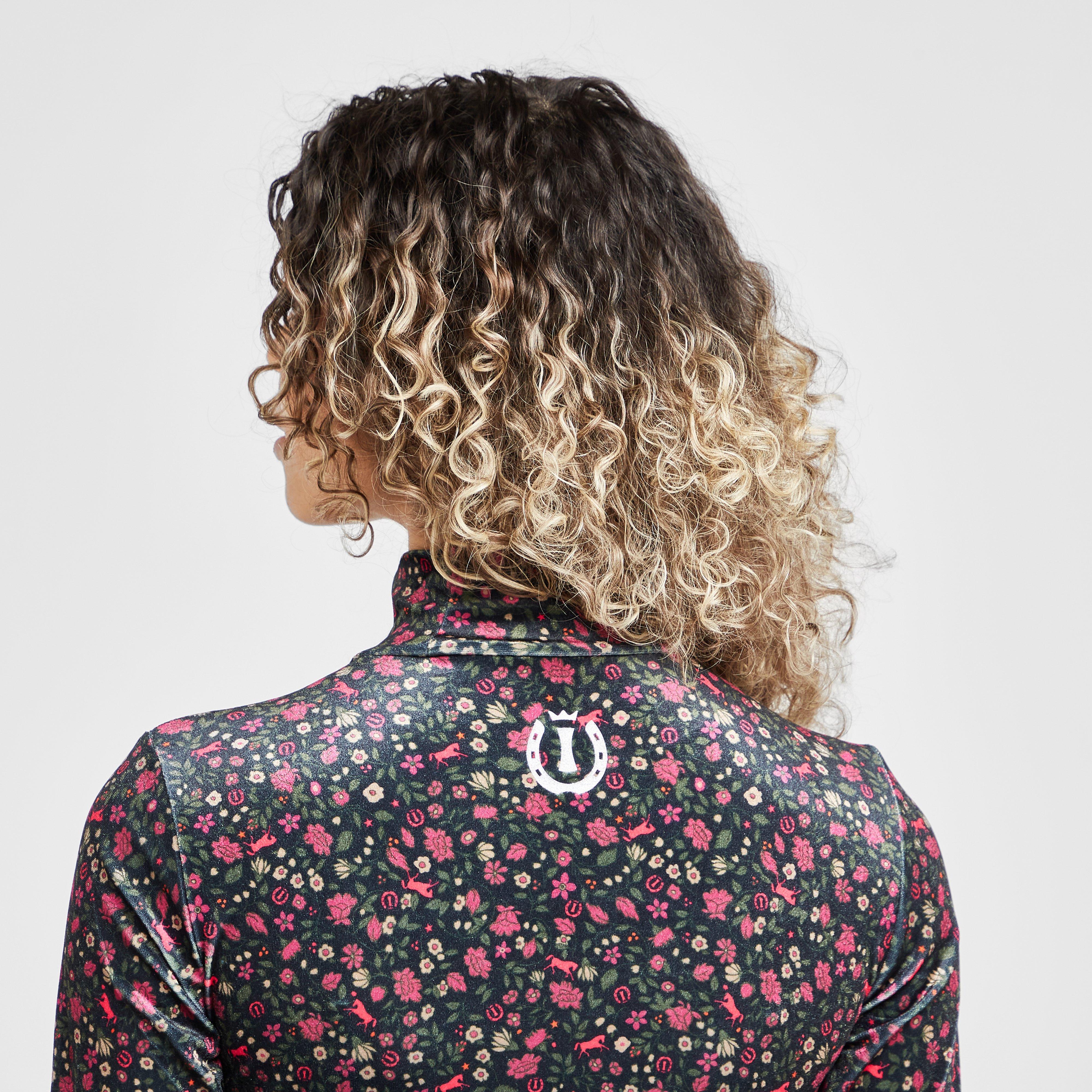 Womens Turtleneck Flower Bomb