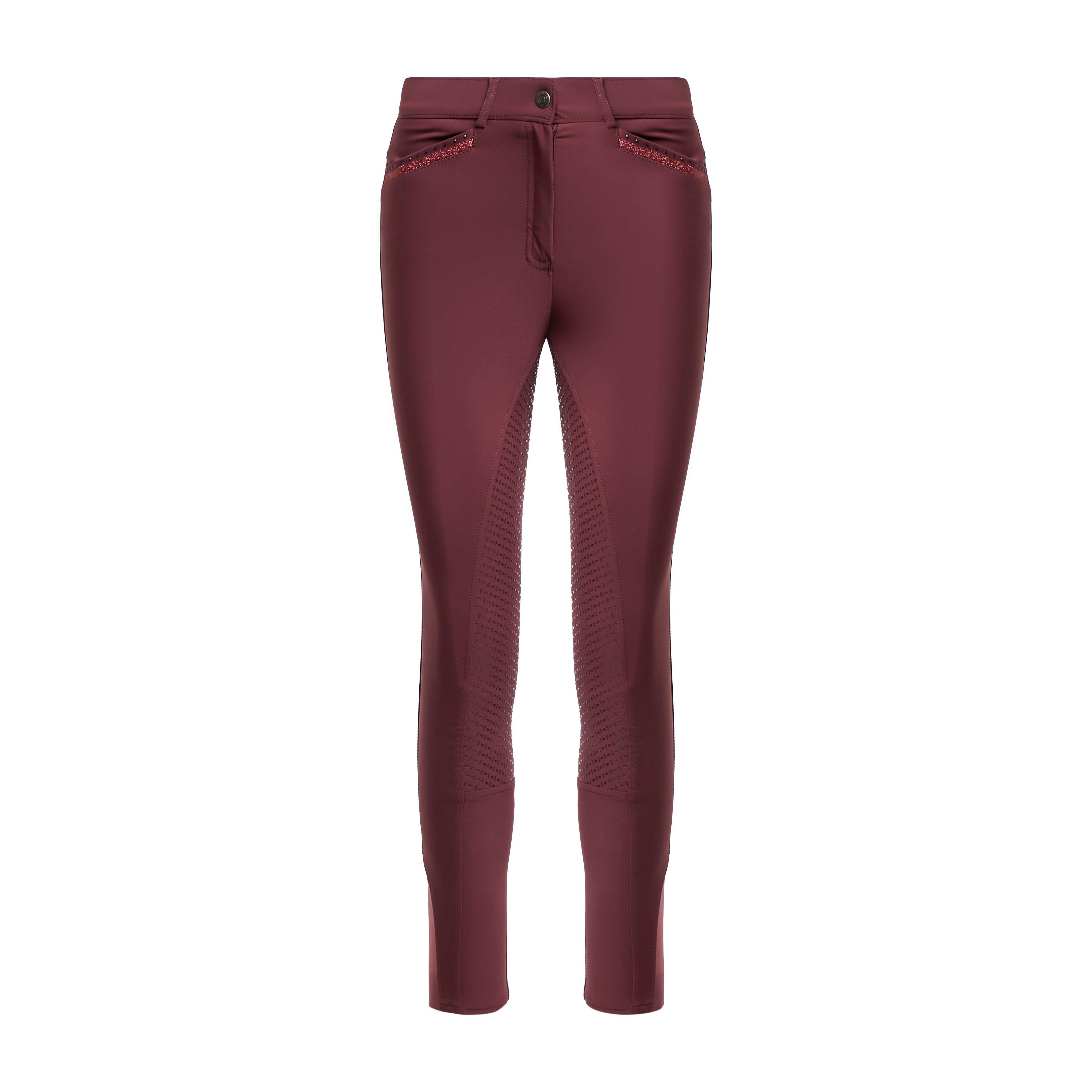 El Capone Silicone Full Seats Breeches Dark Flower