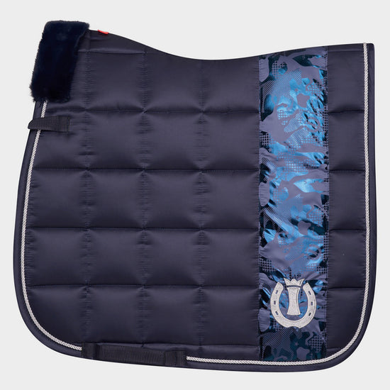 Ambient Hide &amp; Ride Dressage Saddle Pad Navy