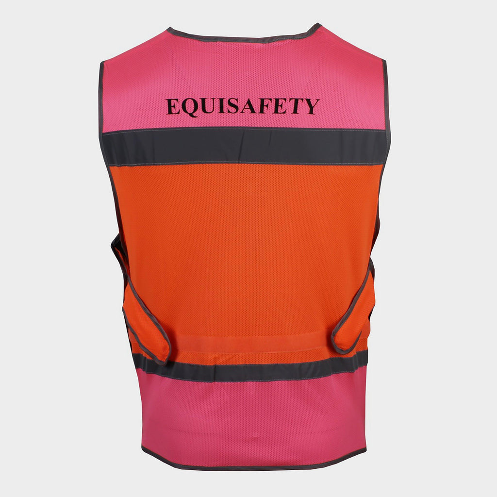 Charlotte Dujardin Multi-Coloured Waistcoat Pink/Orange